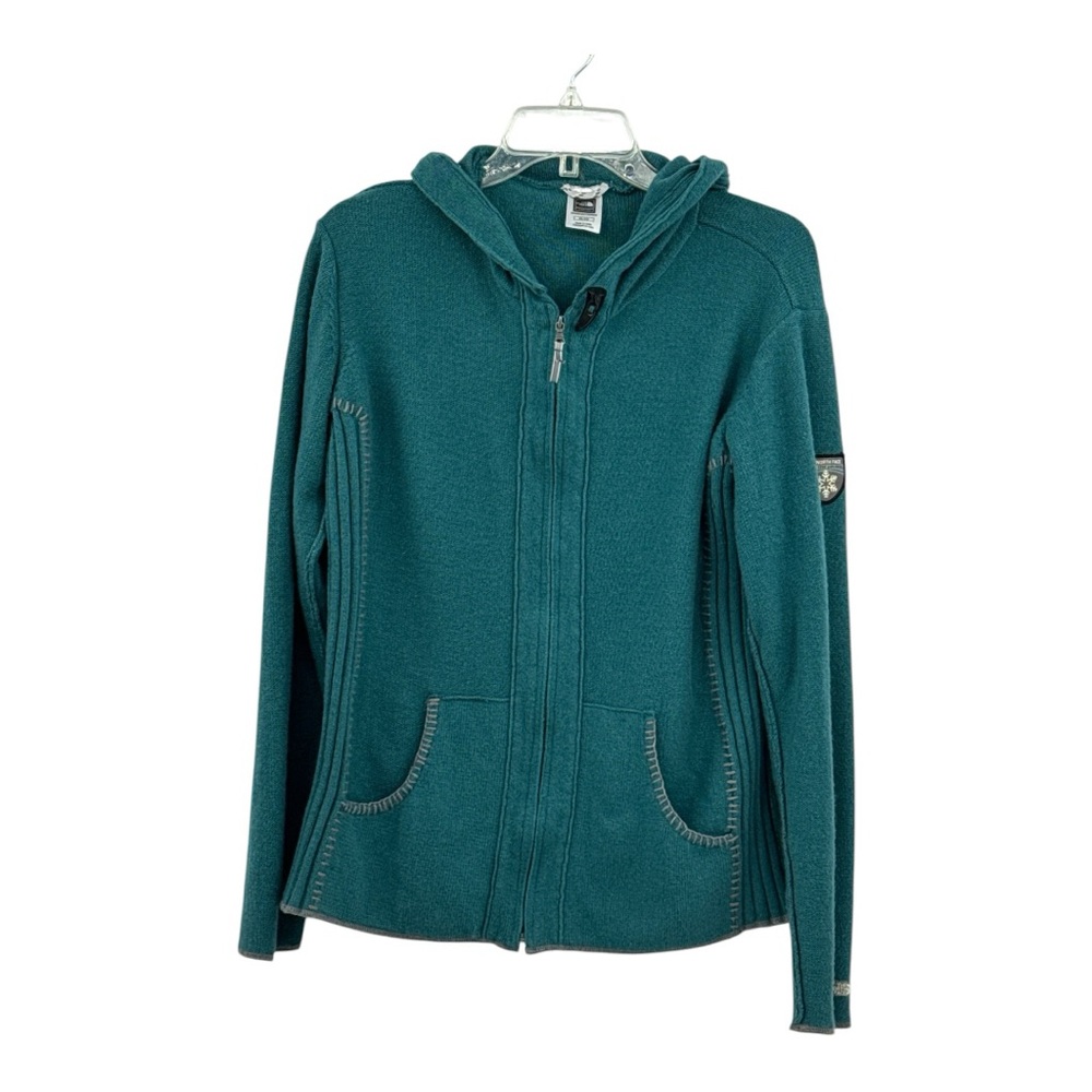 The north face never stop exploring women’s zip front sweater size extra large